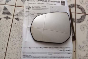 Verre de rétroviseur pour Citroën C4 Picasso côté gauche