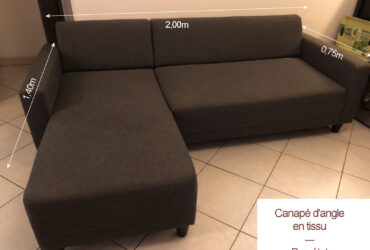 Canapé d'angle