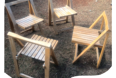 lot de 4 chaises pliables