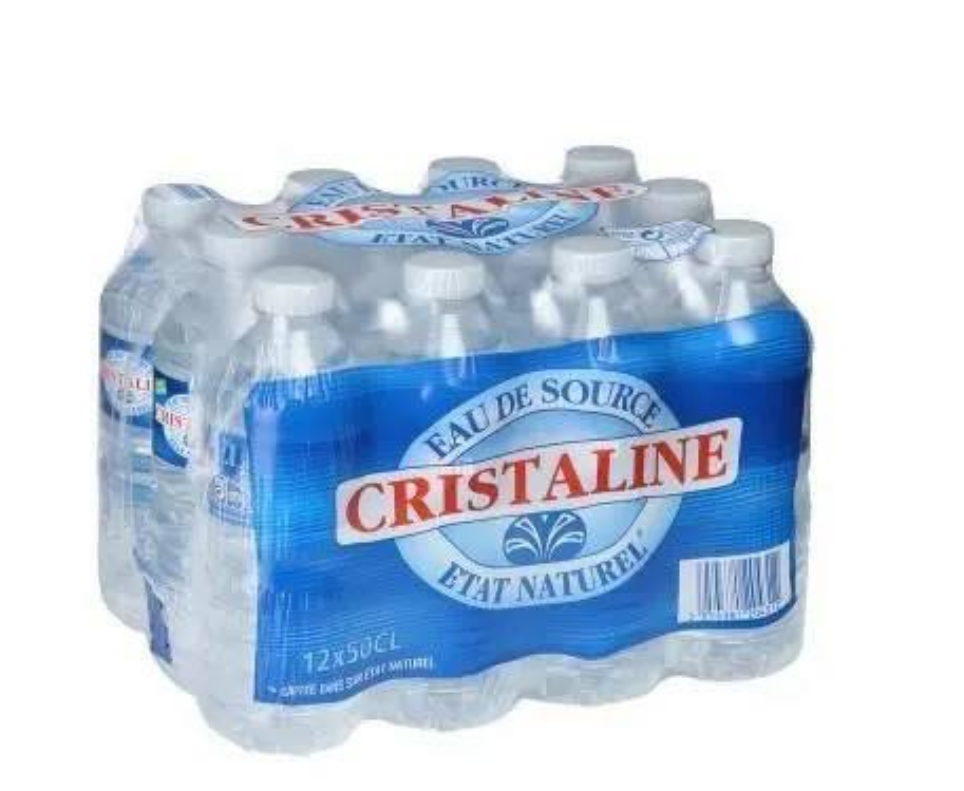 Pach d'eau christalline 12*50cl
