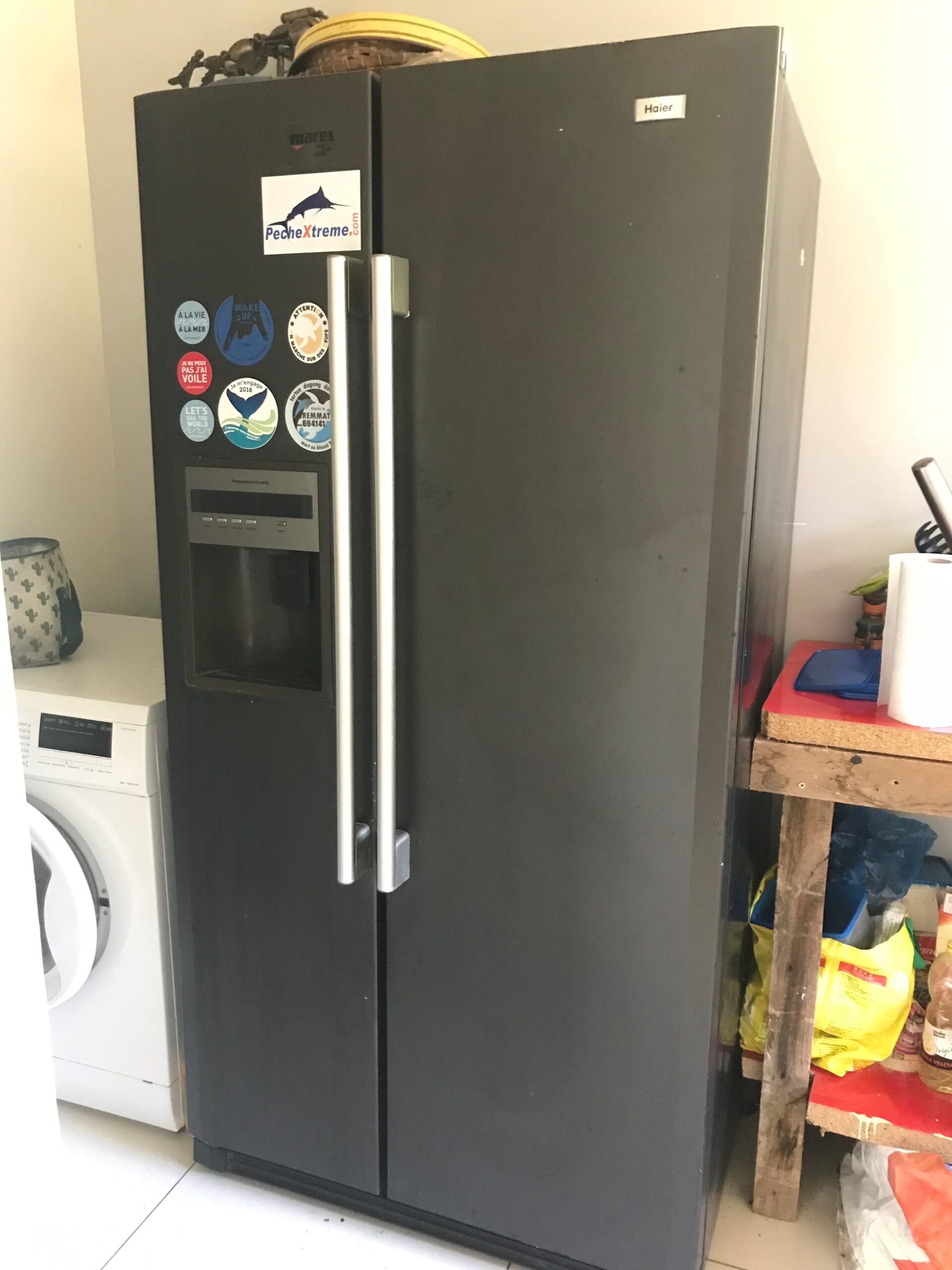 vends frigidaire-congélateur américain