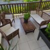 SALON DE JARDIN EN BOIS
