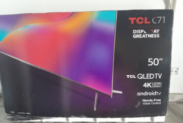 1 téléviseur neuf, encore emballé, TCL
