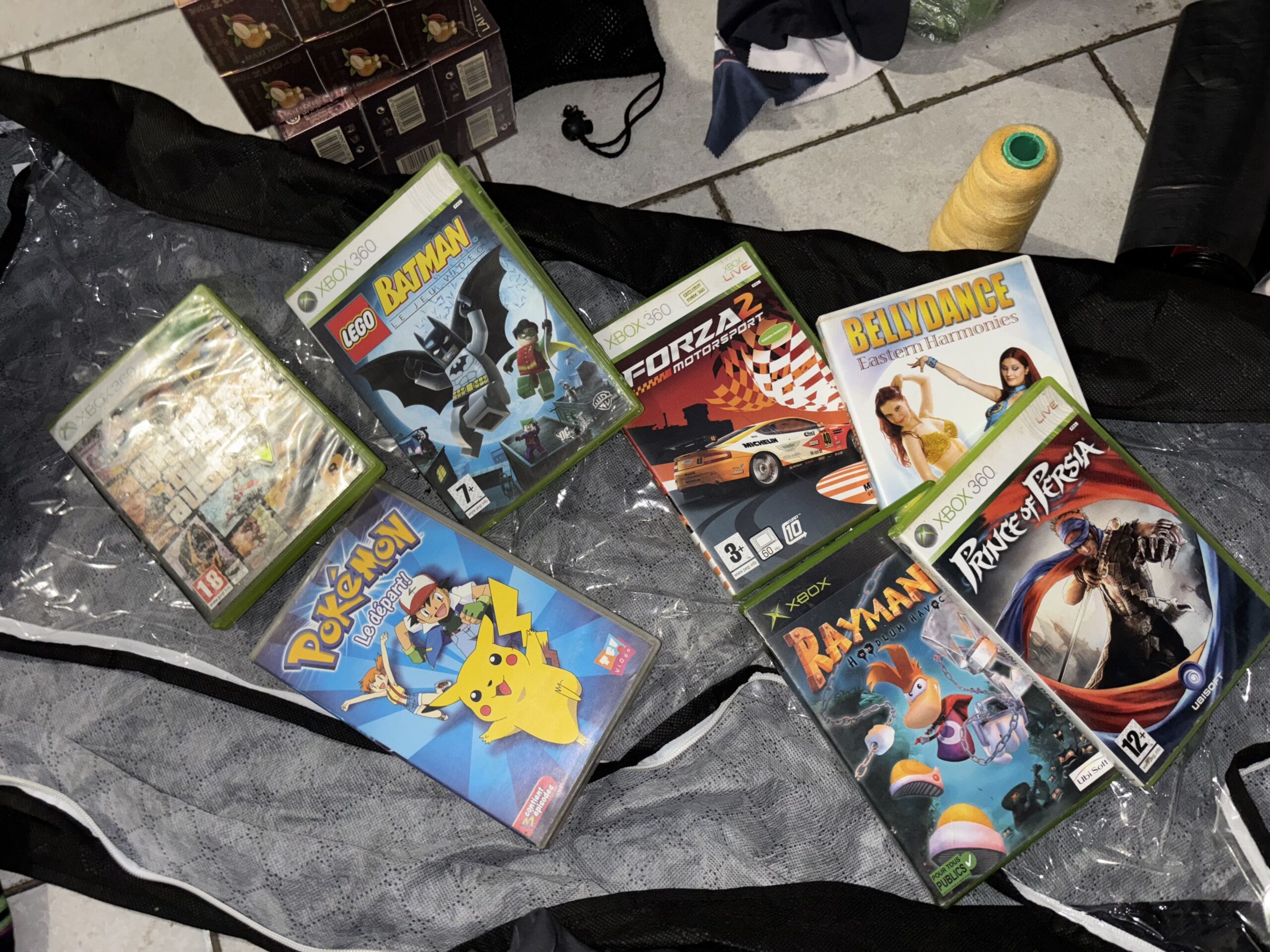 lot de jeux de xbox 360