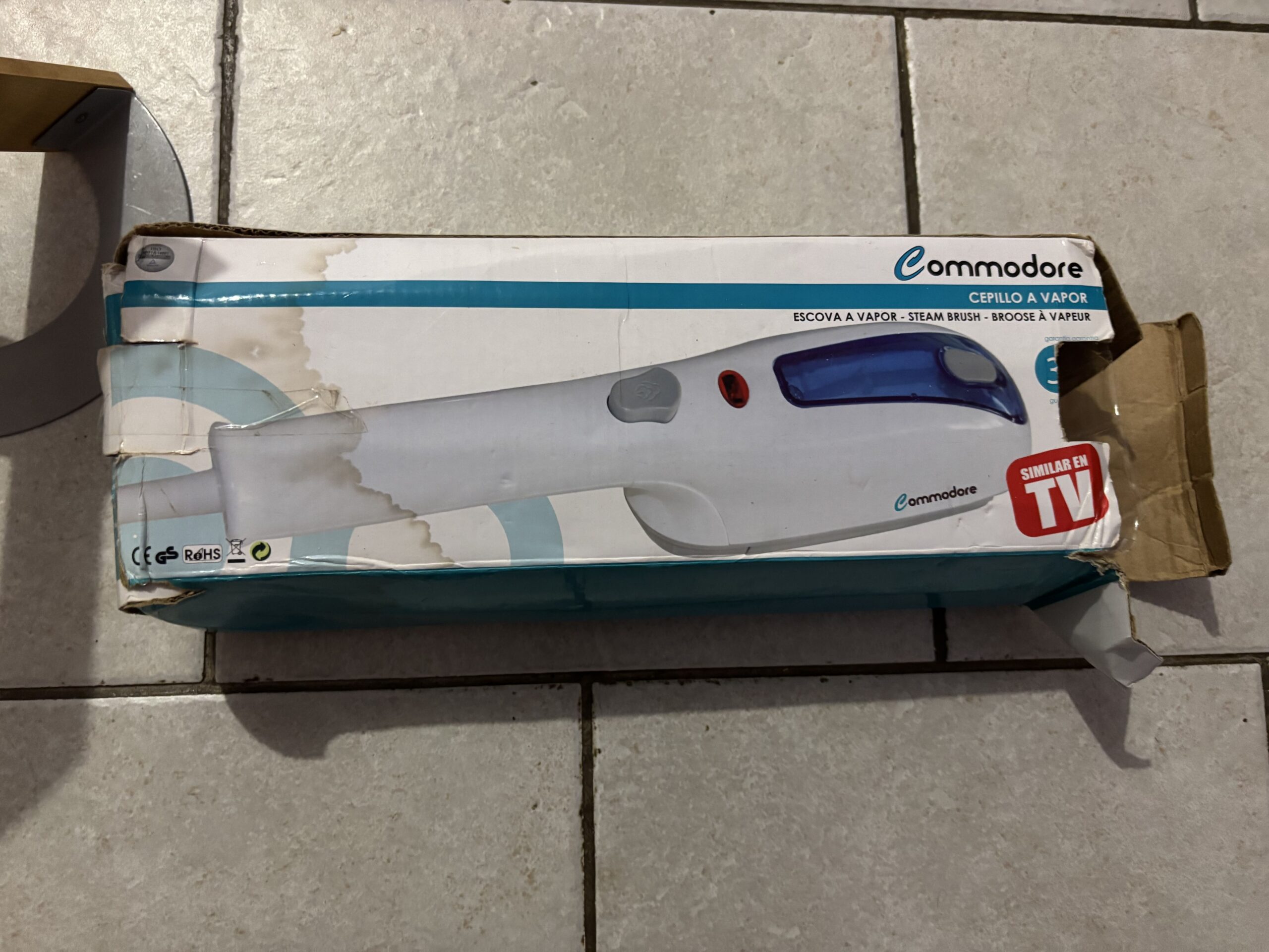 brosse à vapeur neuve