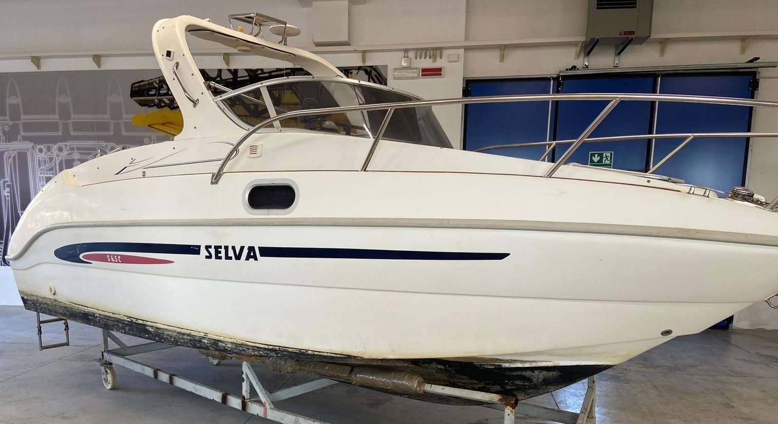 🚤BATEAU SELVA MARINE SPORT S6.5C CABINE – À RÉNOVER