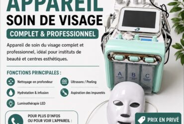 Vends un appareil soin de visage
